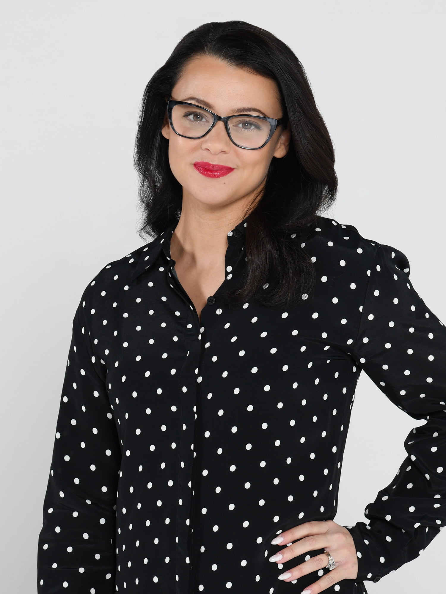 Sofia Vergara Gray Cat Eye Reading Glasses