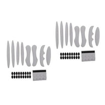 UPGRATOR 2 Sets Helmet Replacement Padding Sponge Pads Protection MotorcycleHelmet Padding