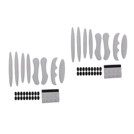 UPGRATOR 2 Sets Helmet Replacement Padding Sponge Pads Protection MotorcycleHelmet Padding