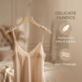thumbnail image 4 of Unique Bargains 2Pcs Wood Rope Nonslip Hangers Natural Wood 15x0.5in, 4 of 6