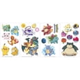 thumbnail image 3 of Adhesivos de pared RoomMates con diseño icónico de Pokémon, pelar y pegar, 24 unidades, 3 of 3