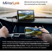 Car and Driver INTELLIDASH with Apple Carplay and Android Auto, 7'' IPS Touchscreen Multimedia Player with Bluetooth, Mirror Link, SiriusXM, Google, Siri Assistant Dash or Windshield Mounted