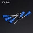 thumbnail image 3 of 100Pcs 22G Dispensing Needles With Luer Lock, 1" PTFE Glue Needle Tube Flexible Needle Blue, 3 of 6