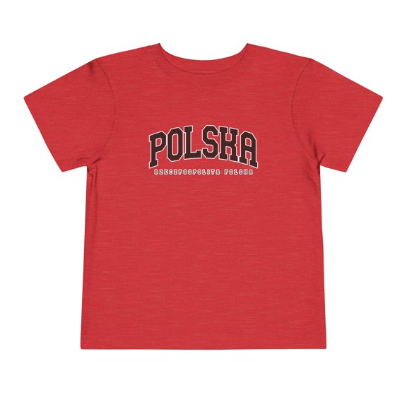 Polska Poland Toddler Shirt Gifts Boy Girl Size 2T-5T