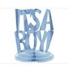 Baby Shower 'It's a Boy' Foil Honeycomb Centerpiece (1ct)