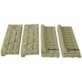 thumbnail image 4 of Modern Home 4'x4' Stone Raised Garden Bed Kit - Modular Flower/Planter Kit (Beige), 4 of 6