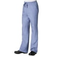 thumbnail image 3 of Maevn Red Penda Men's 3-Pocket V-Neck Top & Full Elastic 10-Pocket Cargo Pant Scrub Set, 3 of 5