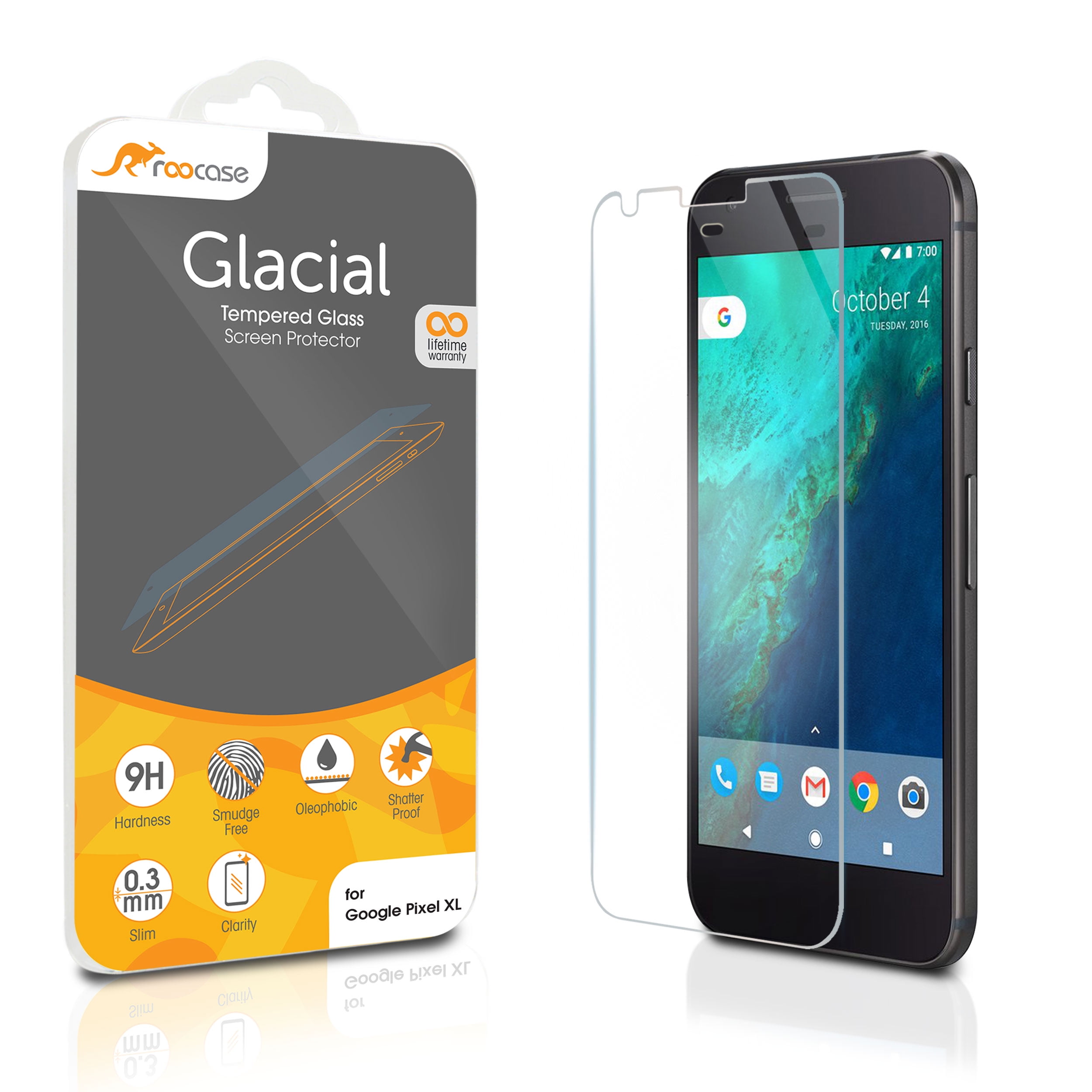 NEW ZAGG Invisible SHIELD Glass Screen Protector for Google Pixel XL 5.5 Inch