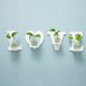 thumbnail image 3 of Gwong Decoración hogareña 4 unids Home Love Carta Muro Colgante Colgante Planta Almacenamiento Estante Estante Decoración de la habitación Gwong 21044624, 3 of 6