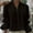 Black, variant on MORTTIC Women's Ruffle Flare Sleeve Blouse Loose Fit Button-Down Shirt with Pleated Detail for Spring and Fall Khaki，XXL