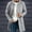 Gray, variant on Abomasnow Men's Mid-Length Trench Coats Slim Fit Single Breasted High Neck Overcoat Winter Warm Windbreaker Jackets