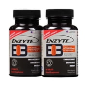 Enzyte3® Triple Intensity Male Vitality Supplement with Energy & Endurance Support. L-Citrulline, Guarana Seed, Epimedium. Niacin, Vitamin B6 & B12, Folate. 30-Day Supply, 30 Count Bottle (2 Pack)