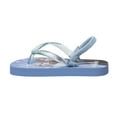 thumbnail image 3 of Disney Girl Frozen Ii Toddler Flip Flops with Back Strap, Blue, 11-12, 3 of 6
