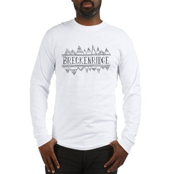 CafePress - Breckenridge Mountains Long Sleeve T Shirt - Unisex Cotton Long Sleeve T-Shirt