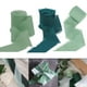 thumbnail image 4 of 3 piezas de cinta de seda de gasa con flecos, cinta de bordes deshilachados de 2 "x 5yd para decoraciones, envoltorios de regalos, ramos de novia, día serie verde Baoblaze cinta de envolver, 4 of 8