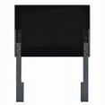 thumbnail image 4 of Twin Mid-Century Modern Tufted Head Board in Charcoal, 4 of 6