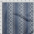 thumbnail image 4 of oneOone Cotton Cambric Blue Fabric Mix Block Pattern Craft Projects Decor Fabric Printed By The Yard 56 Inch Wide, 4 of 4