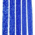 thumbnail image 2 of Electroplate Glass Beads Strands Pearl Luster Plated Faceted Rondelle Medium Blue 2.9~3.3x2mm Hole: 0.8mm about 144~150pcs/strand 35~37cm, 2 of 3