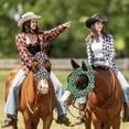 thumbnail image 5 of Leopard Print Breathable Horse Fly with Ears Guard for Fashionable Riding Accessory, 5 of 5