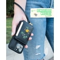 thumbnail image 5 of Smartish iPhone 13 Pro Crossbody Wallet Case - Dancing Queen [Purse/Clutch with Detachable Strap & Wristlet] Protective Cover with Credit Card Holder - Chef's Special, 5 of 6