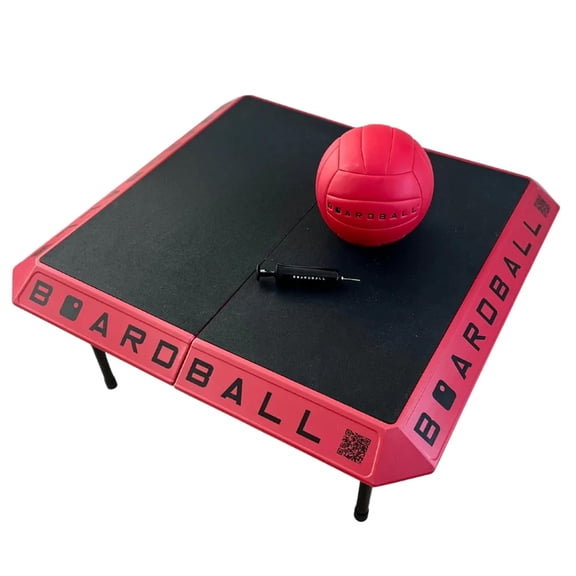Boardball Sport Portable Volleyball Board Game Set with Pump for Indoor and Outdoor Play