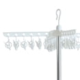 thumbnail image 6 of Rotatable Clothes Towel Rack, 3-Tier Folding Drying Rack for Indoor, 6 of 10