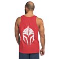 thumbnail image 2 of WARRIOR OF GOD Men's Tank Top (Red Triblend, 2XL), 2 of 2