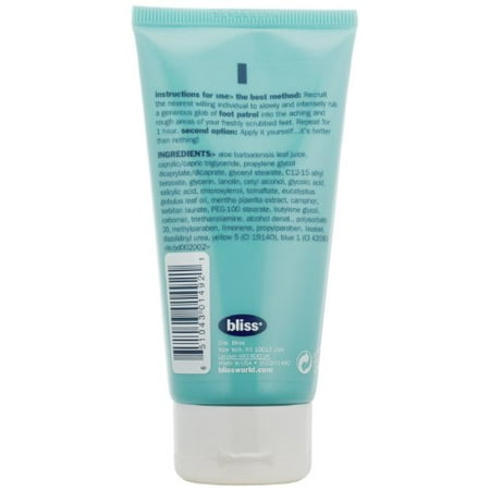 bliss peppermint patrol aloe leaf oz foot fl walmart