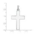 thumbnail image 4 of Sterling Silver Minimalist Latin Cross Pendant Necklace for Men and Women Spiritual Polished Unisex Design for Everyday Wear and Layering Jewelry, 4 of 6