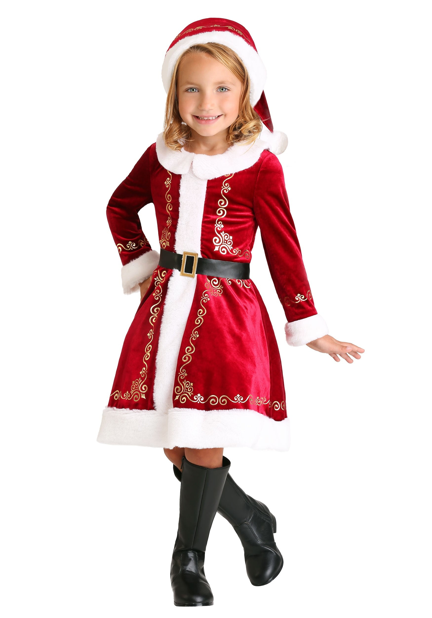santa dress for girls