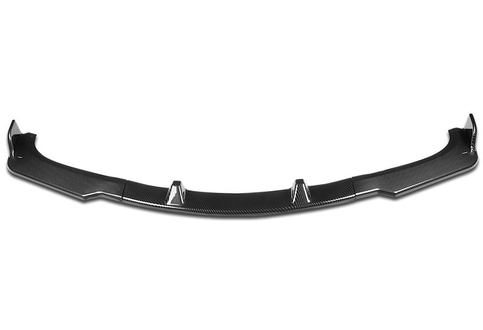 For 2009-2011 BMW E90 Sedan 3-Series Carbon Look Front Bumper Body Kit Lip 3pcs