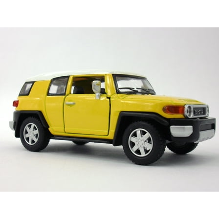 5 Inch Toyota FJ Cruiser 1/36 Scale Diecast Metal Model - YELLOW