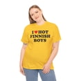 thumbnail image 4 of Finnish Boys Finland Wife Girlfriend Husband Boyfriend Shirt Gifts Tshirt, 4 of 5