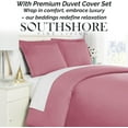 thumbnail image 2 of Neutral Solid Color 3-Piece Duvet Cover Set by Southshore Fine Linens, 2 of 9