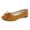 Brown, variant on Women Fashionable Casual Bow Flats, Comfortable Lightweight Slip on Loafers for Walking, Versatile Suede Ballet Flats for Spring, Office, Daily Wear