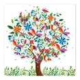 thumbnail image 1 of Cuadro Arbol De La Vida Arte Mexicano En Canvas (Fondo Blanco), 1 of 4