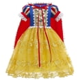 thumbnail image 2 of Vestido infantil para niñas con chal Vestido infantil Vestido de princesa Vestido de exhibición Vestido Valla, 2 of 5