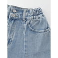 thumbnail image 4 of Skirt Light Wash A-Line Midi Skirt, 4 of 6