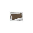 thumbnail image 2 of Patch Magic ESW257A Tan and Blue Plaid, Red Pink Line, Fabric Euro Shams 26 x 26 inch, 2 of 2