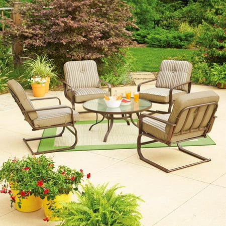 Mainstays Lawson Ridge 5-Piece Patio Conversa
