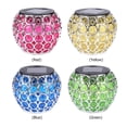 thumbnail image 4 of Hugtrwg Solar LED Hueco Al Aire Libre Impermeable Pavo Real Jardín Patio Lámpara (rojo), 4 of 8