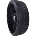 thumbnail image 4 of Marathon Tires Flat-Free Plastic Flex Wheel with Rubber Tread, 5/8in. Bore, 4.10/3.50-4in., 4 of 5