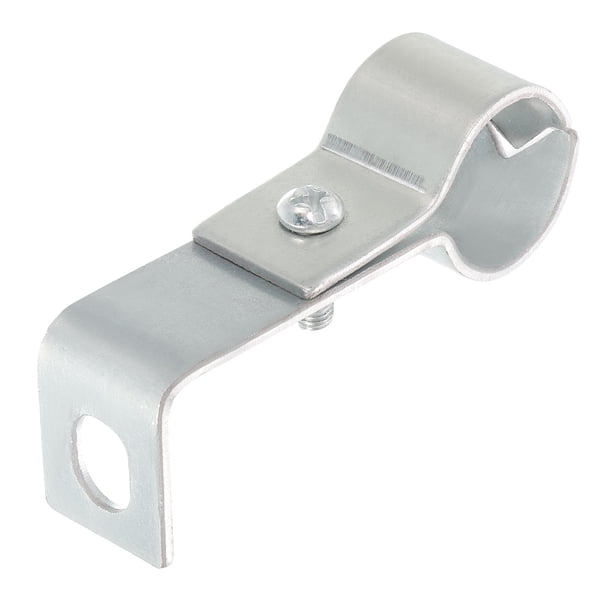 Abrazadera de tubo en forma de L Uxcell, soporte de tubo en ángulo recto de 70 mm para tubo de 3/4"