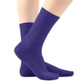 thumbnail image 2 of LckLvx Boys Girls Crew Socks Lightweight Athletic Running Socks Colorful Knit Calf Socks, 2 of 5