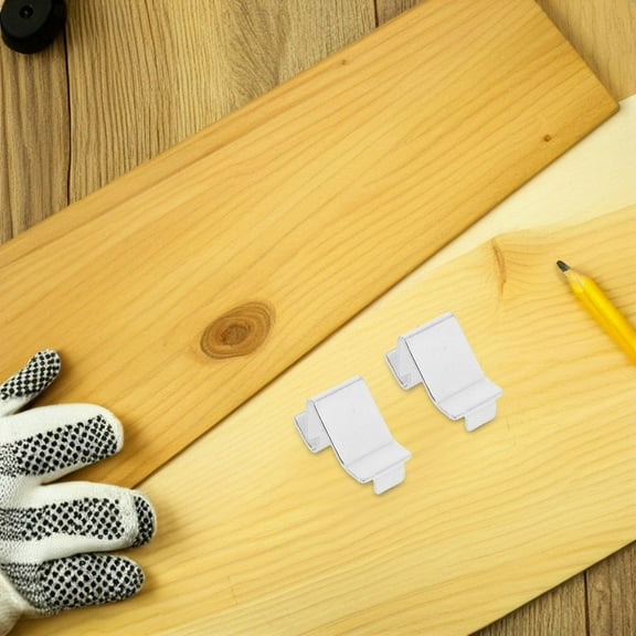 Masteelf 10pcs Heavy Duty Metal Shelf Pegs 8mm Shelf Supports Clamp Bookcase Shelf Clips Iron Bracket Supports for Office Cabinets File Organization