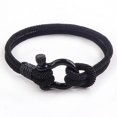 thumbnail image 1 of Pulsera circular de veinticuatro términos solares del solsticio de junio con cuerda en forma de mano C, color negro, 1 of 5