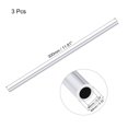 thumbnail image 2 of Unique Bargains 9mm OD 6mm Inner Dia 300mm Length 6063 Aluminum Round Tube 3 Pack, 2 of 5