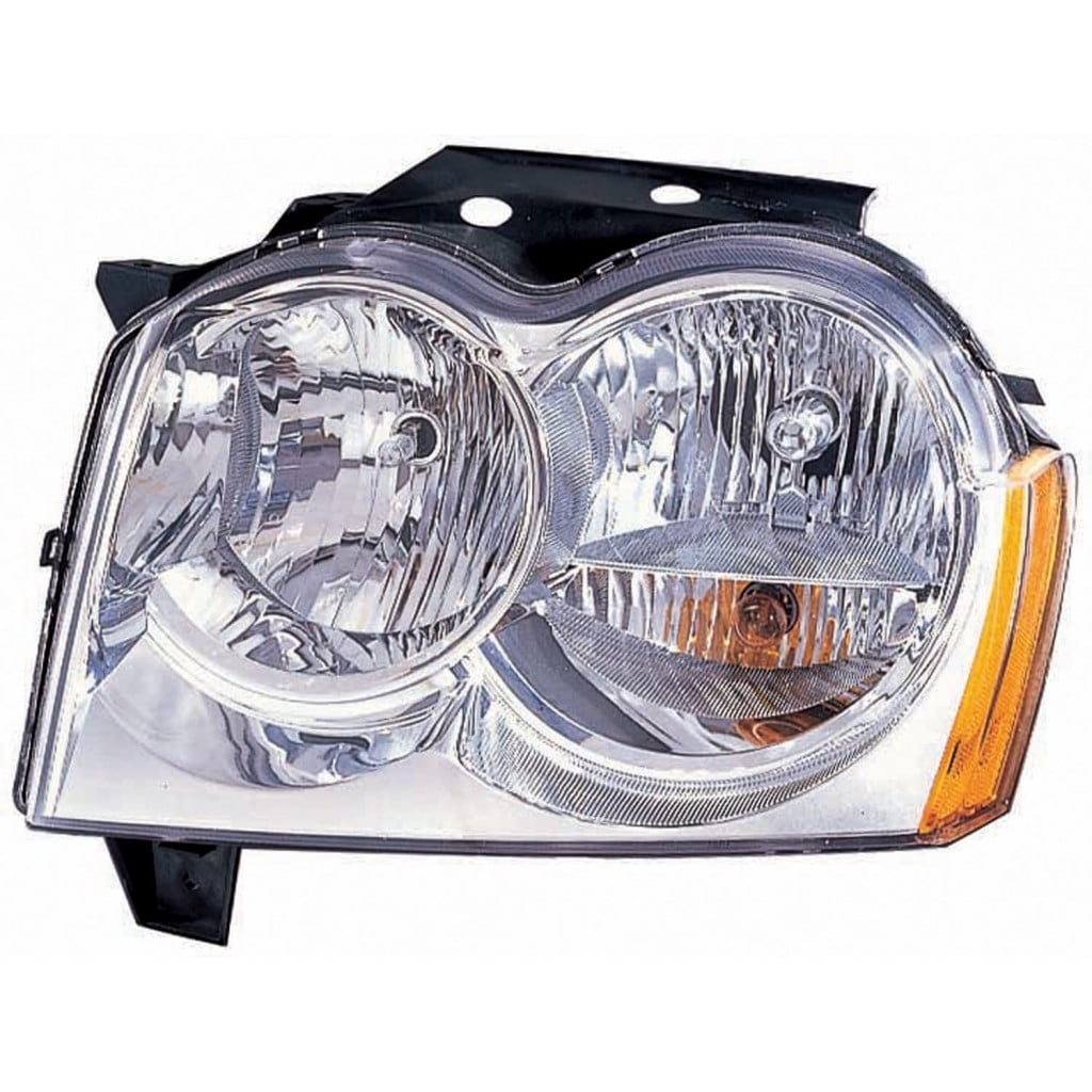 KarParts360 For Jeep Grand Cherokee Headlight Assembly 2005 2006 2007