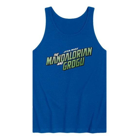 The Mandalorian And Grogu - Full Color Movie Logo - Men's Sleeveless Graphic Tank