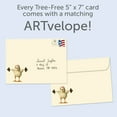 thumbnail image 3 of Tree-Free Greetings Support Greeting Card 2 Pack, 100% Recycled Paper, 5x7, Strength Chick (GT61257), 3 of 5